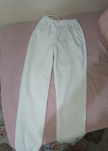 Beyaz kadın eşofman altı - Görsel 6