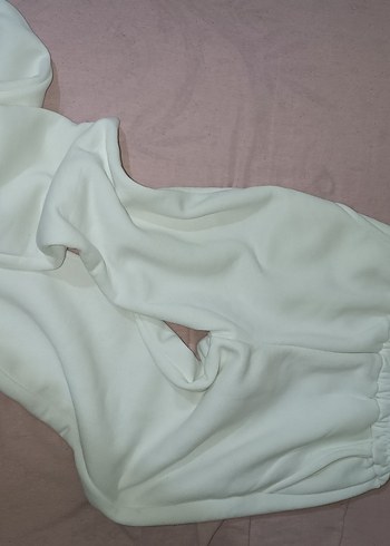 Beyaz kadın eşofman altı - Görsel 2