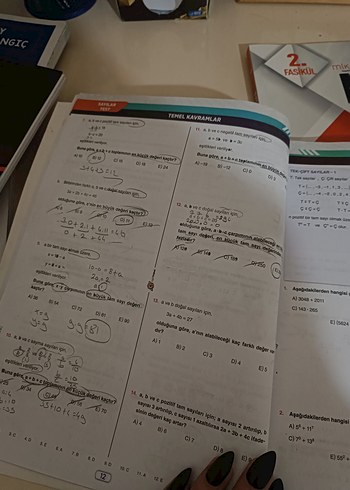 Mikro Öğreten Fasiküller möf Matematik TYT - Görsel 5