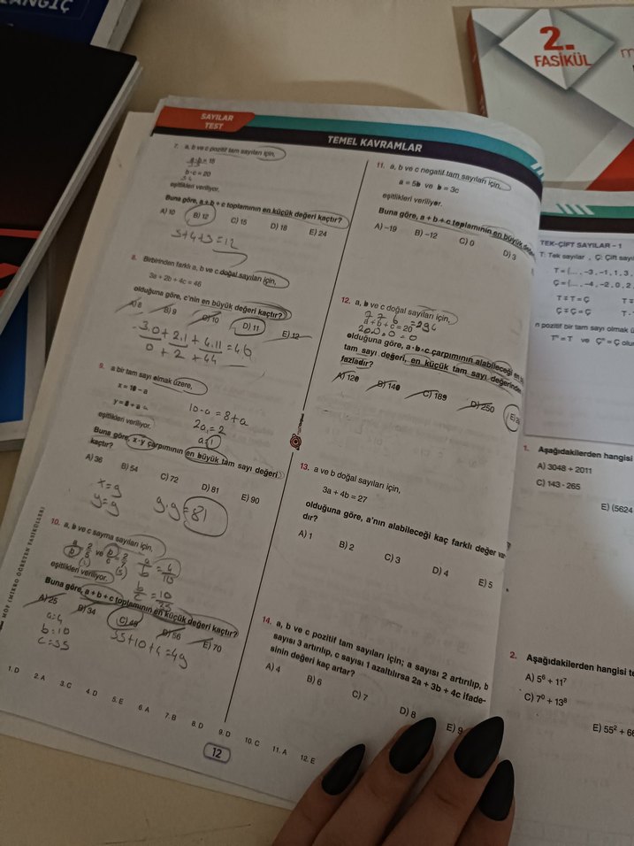 Mikro Öğreten Fasiküller möf Matematik TYT - Görsel 4