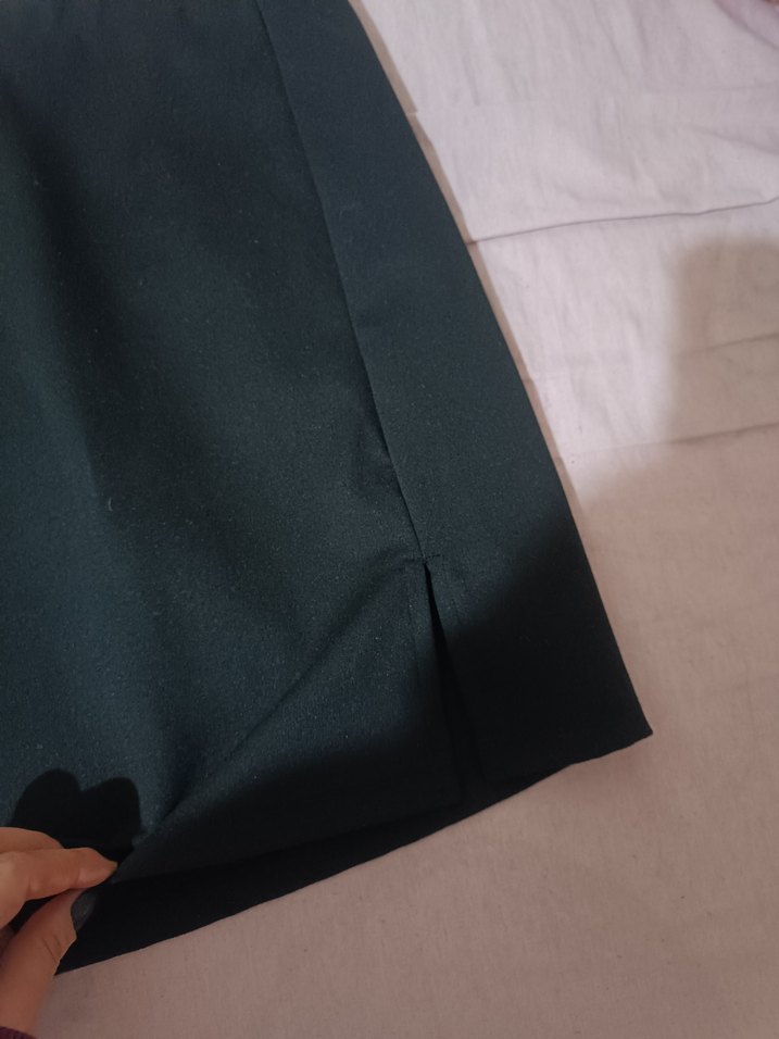 Siyah Midi Mini Etek - Görsel 2