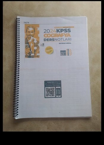 2024 KPSS Coğrafya Ders Notları