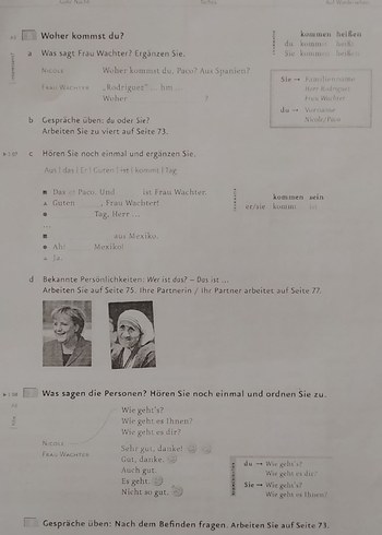 Menschen Almanca Dil Kitapları A1 Seviyesi - Görsel 2