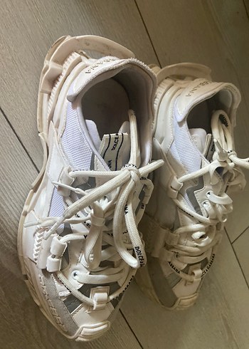 Dolce & Gabbana Beyaz Bağcıklı Kadın Sneakers