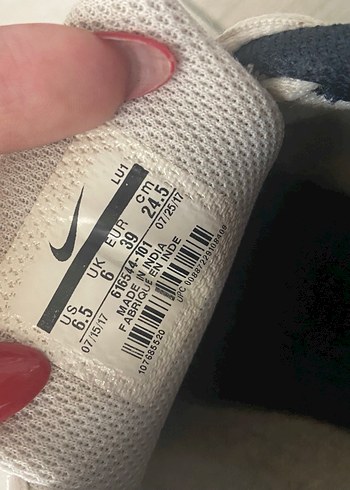 Nike Nike Beyaz Spor Kadın Spor Ayakkabısı