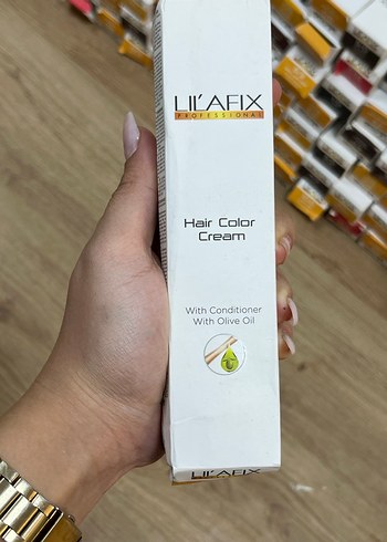 LII'AFIX Saç Boyası Kremi Zeytinyağlı