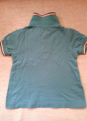 Diğer Erkek Bebek Haki Polo Yaka Kısa Kollu Tişört