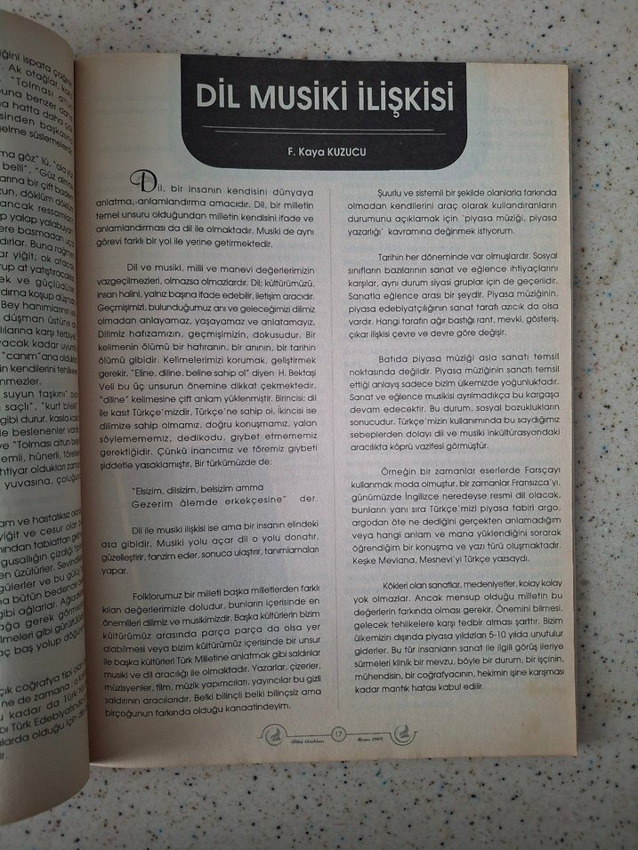 Ülkü Ocakları Aylık Eğitim ve Kültür Dergisi Sayı 23 - Görsel 3