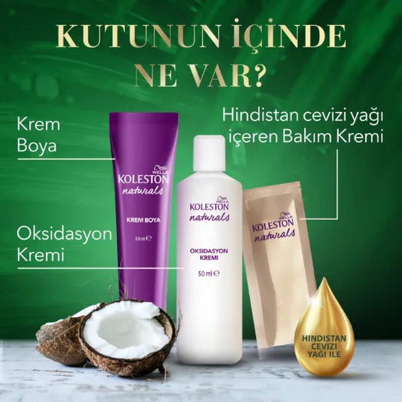 Koleston Naturals Açık Kahve Saç Boyası 5/0 - Görsel 4