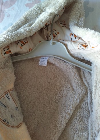 Kürklü Kahverengi Bebek Tulumu - Görsel 3