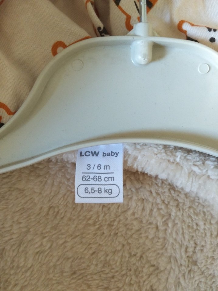 Kürklü Kahverengi Bebek Tulumu - Görsel 4