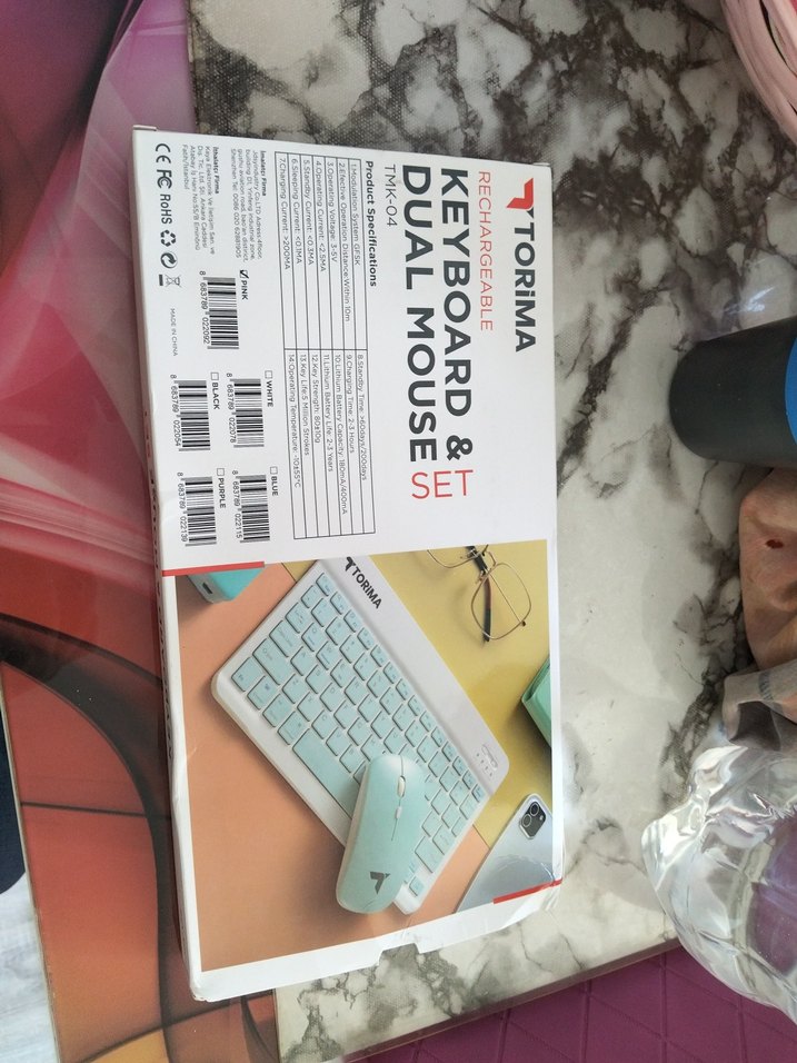 TORIMA Kablosuz Klavye Seti - Görsel 2