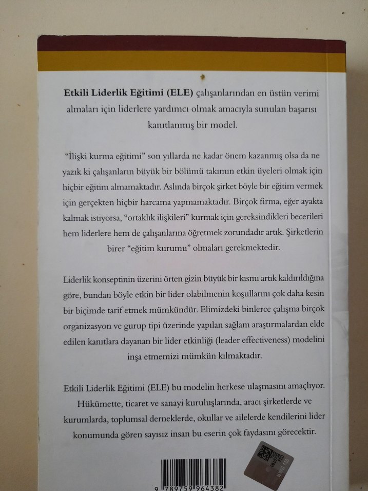 Etkili Liderlik Eğitimi - Dr. Thomas Gordon - Görsel 2