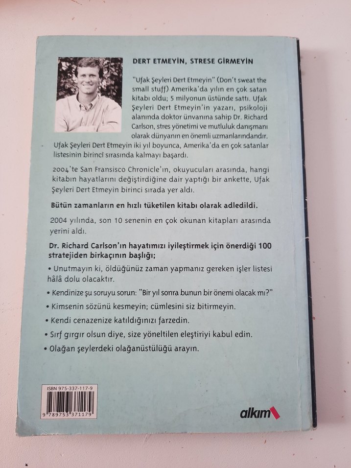 Ufak Şeyleri Dert Etmeyin - Dr. Richard Carlson - Görsel 2