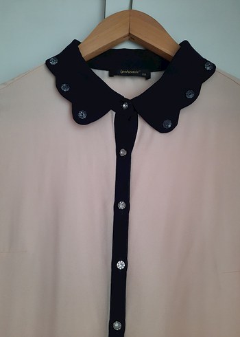 Somon Düğmeli Midi Tunik - Görsel 2