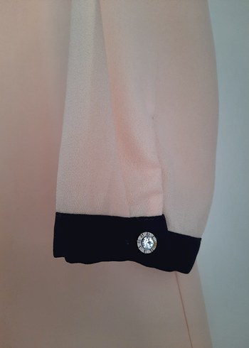 Somon Düğmeli Midi Tunik - Görsel 3