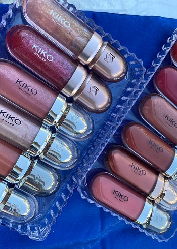 KIKO Milano Çok Renkli Parlak Ruj Seti