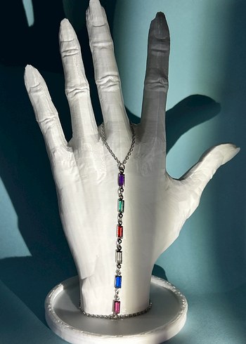 Renkli Boncuklu Kadın El Zinciri - Görsel 2