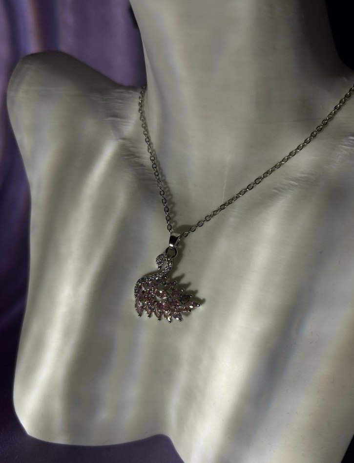 Kuğulu kolye - Görsel 2