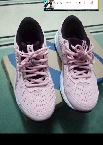 Asics Pembe Voleybol Ayakkabısı - Görsel 5
