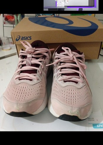 Asics Pembe Voleybol Ayakkabısı - Görsel 11