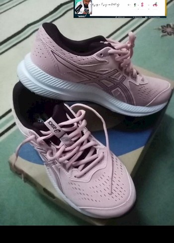 Asics Pembe Voleybol Ayakkabısı - Görsel 7