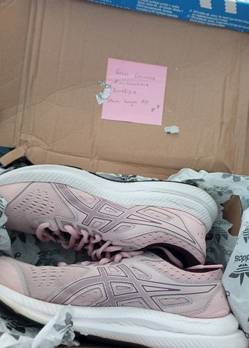 Asics Pembe Voleybol Ayakkabısı - Görsel 8