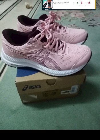 Asics Pembe Voleybol Ayakkabısı - Görsel 2