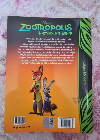 Zootropolis Çılgın Macera Çocuk Kitabı
