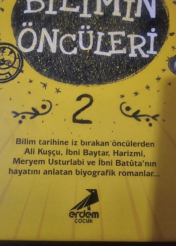 Bilimin Öncüleri 2 - kutu içinde 5 adet kitap vardır. - Görsel 4