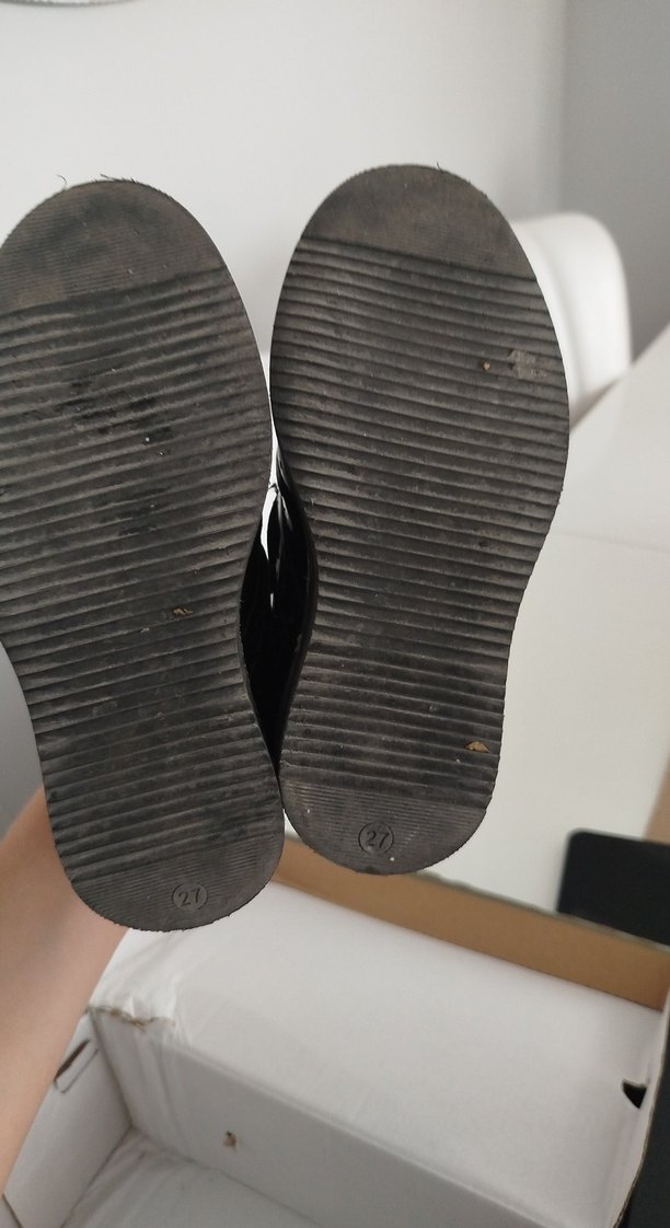 Parlak Siyah Erkek Çocuk Özel Ayakkabı - Görsel 3