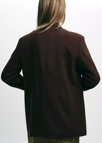 Zara ÇİFT DÜĞMELİ OVERSIZE BLAZER