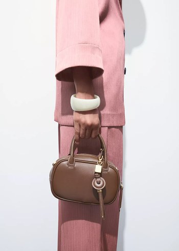 Zara DİKİŞ DETAYLI MİNİ ÇANTA