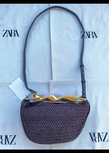 Zara METAL SAPLI MİNİ ÇANTA