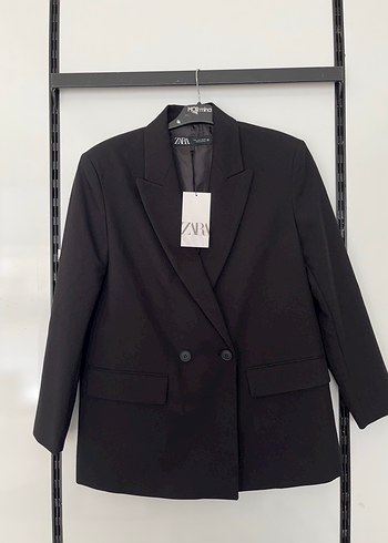 ÇİFT DÜĞMELİ OVERSIZE BLAZER