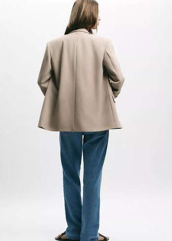 Zara ÇİFT DÜĞMELİ OVERSIZE BLAZER