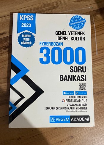 KPSS 2023 Genel Yetenek Genel Kültür Soru Bankası