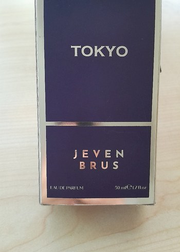 Jeven Brus Tokyo Erkek Parfümü Yeni 50 ml