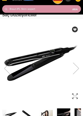 Braun Braun Satin Hair 7 SensoCare Saç Düzleştirici