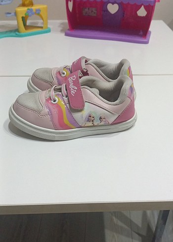 Pembe Barbie Kız Çocuk Spor Ayakkabı