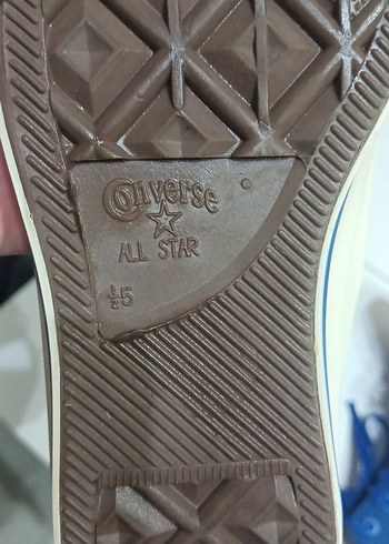 Converse orjinal Converse mavi bağcıklı spor ayakkabı