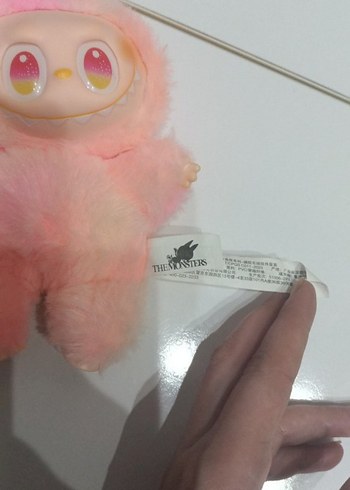 Diğer labubu Pembe Pastel Peluş Oyuncak