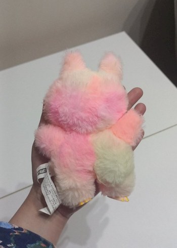 Beden Renk labubu Pembe Pastel Peluş Oyuncak