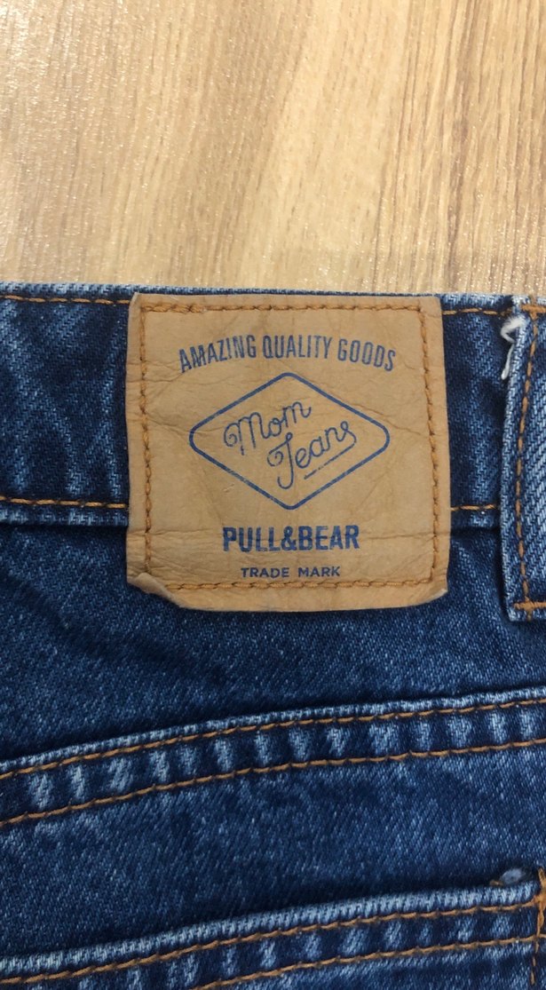 Kadın Lacivert Midi Boy Denim Pantolon - Görsel 3