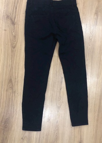 Lacivert Regular Fit Midi Kadın Kot Pantolon - Görsel 2