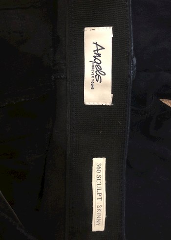 Lacivert Regular Fit Midi Kadın Kot Pantolon - Görsel 3