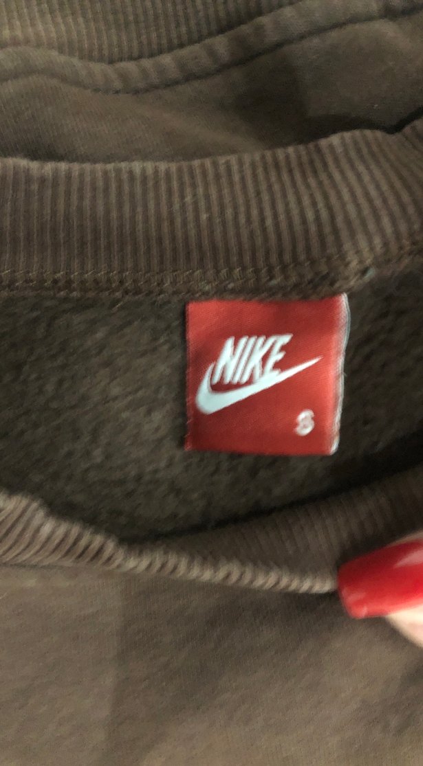 Nike Kahverengi Oversize Sweatshirt - Görsel 3