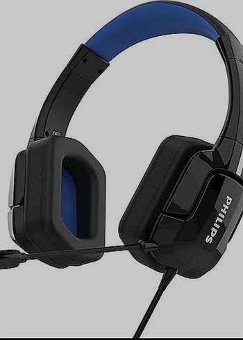 Philips Siyah Kulaklık Mikrofonlu