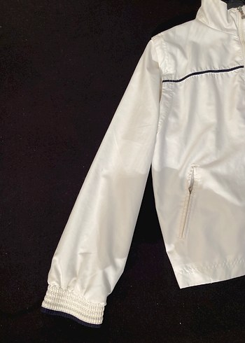 beyaz yağmurluk - Görsel 2