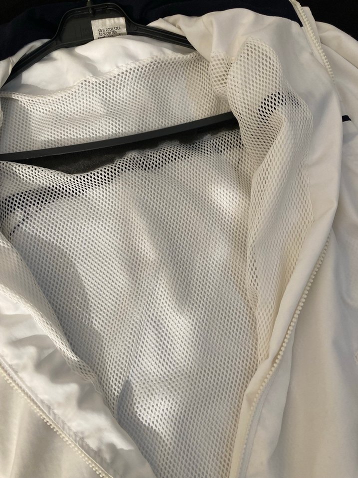 beyaz yağmurluk - Görsel 4